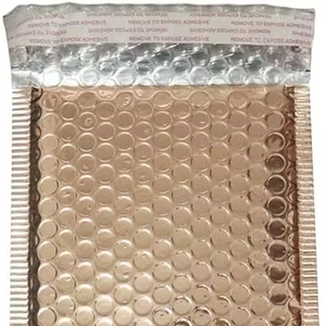 Sobres de Envío Acolchados con Burbujas, Autoadhesivos, Ecológicos, Biodegradables, con Lámina Metálica Brillante, para San Valentín - Product Image 1