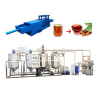 Ruwe-olieraffinaderij, palmolieraffinaderijmachine, palmpitolieraffinaderijmachine, Nigeria