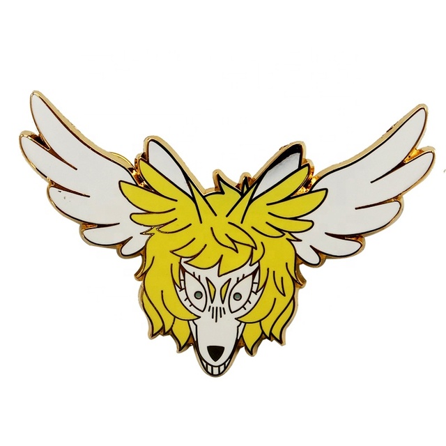 Metal Crafts Cute Cartoon Badge Zinc Alloy Lapel Pin Hard Enamel Pins Custom Gold Metal Badges