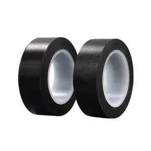 Ruban adhésif haute température en tissu de fibre de verre PTFE antistatique à énergie solaire noir à bas <span class=keywords><strong>prix</strong></span> - Product Image 4