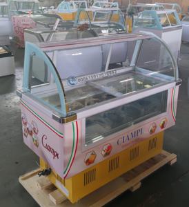 Exhibidor de Helados Pequeño, Congelador de Grado Alimenticio para Paletas Heladas, Vitrina Refrigerada Comercial para Pasteles y Snacks - Product Image 6