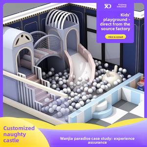 Piccolo Castello Giochi per Interni - Attrezzatura per Divertimento Bambini per Negozi 4S, Hotel, Asili e Case Vacanza - Product Image 3