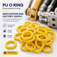 PU O-Ring Polyurethan O-Ring für Hydraulikzylinder-Endkappe Anschlussdichtung Baumaschinen OEM Maßanfertigung Werkslieferung