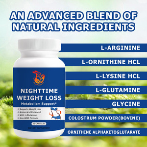 OEM ODM Nighttime Weight Loss <b>Supplements</b> with L-Glutamine Glycine Achieve Weight Loss While You Sleep Weight Loss Capsules - Product Image 5
