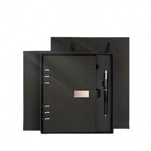 Nouveau produit 2025 – Coffret cadeau d'affaires de luxe : Carnet A5, stylo et bouteille d'eau – Fournitures de bureau et de festival – Coffret cadeau d'entreprise - Product Image 4