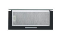 Campana Extractora Eléctrica Jilu de 150 CFM para Debajo del Gabinete, con Filtro de Aluminio y Deflector de Hierro Frío, Ventilada, para Uso Comercial y Doméstico, 245W, Negra