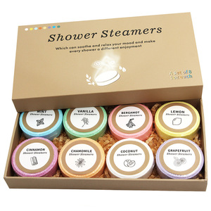 Lot <span class=keywords><strong>de</strong></span> 8 boules <span class=keywords><strong>de</strong></span> <span class=keywords><strong>sel</strong></span> <span class=keywords><strong>de</strong></span> bain aromatiques à la lavande avec fleurs séchées et huiles essentielles, 30g, coffret cadeau, idéal pour l'export. - Product Image 5
