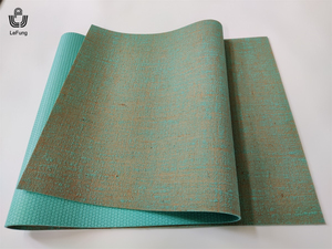 Tapete de Yoga Antideslizante de Primera Calidad, Hecho con Cáñamo Orgánico, Yute y Lino, con Base de PVC de 5 mm de Grosor, Ideal para Casa o Estudio - Product Image 5