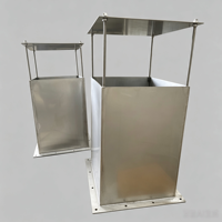 Fabrication sur mesure de tôlerie en acier inoxydable, prototypage rapide, support d'équipement soudé, cadre de support d'équipement en tôle