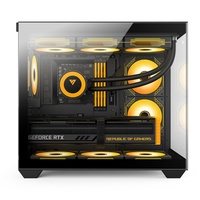 AntarcChill Popular Design EATX ATX Full Tower Computer Cases Towers Tempered Glass PC Gaming Computer Case Gabinete PC Case
