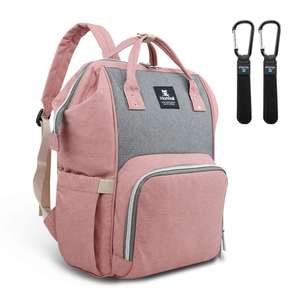 Échantillon gratuit Sac à main de maternité multifonctionnel, pliable, imperméable, sac à langer, sac à dos pour poussette, sac à dos pour bébé et berceau pour maman - Product Image 6