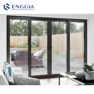 <span class=keywords><strong>Puerta</strong></span> corredera a prueba de sonido certificada As2047 <span class=keywords><strong>puerta</strong></span> corredera de vidrio de aluminio esmaltada nuevo diseño <span class=keywords><strong>puerta</strong></span> corredera de aluminio negro de cierre suave - Product Image 1