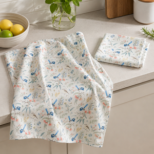 Serviette de cuisine personnalisée en coton imprimé, fournisseur en gros pour acheteurs promotionnels et fournisseurs en vrac - Product Image 1