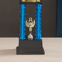 Fabricación de Trofeos de Plástico Personalizados con Logotipo, Universales, de Alta Calidad, Talla L, Modelo SZ01, a Precio Económico