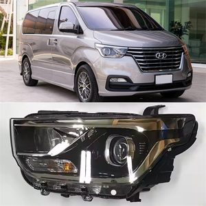 Xe chiếu đèn pha cho Hyundai i800 H1 Grand <span class=keywords><strong>Starex</strong></span> 2018 2019 2020 2021 2022 ban ngày chạy đầu ánh sáng lần lượt đèn Đèn pha - Product Image 2