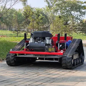 DQG ticari golf sahası akıllı paletli otomatik robot çim biçme makinesi GPS sıfır dönüş çim biçme makinesi