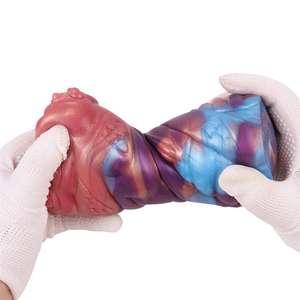 Guai Shou Ba Long Dildo Airplane Cup, Ejercitador de Pene Masculino, Material de Silicona, Tamaño de Bolsillo, Mejor Vendedor - Product Image 6