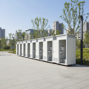 Vente directe d'usine toilettes portables bâtiment algérie toilettes portables extérieur toilettes portables conteneur toilettes - Product Image 1