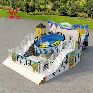 Juego Mecánico Plegable Samb Kids Tagada Disco, Atracciones de Diversión sobre Remolque - Product Image 3