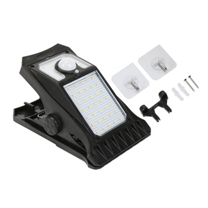 Lampe solaire extérieure à clipser 5W, étanche, avec capteur inductif, grande lampe de jardin pour la maison et la cour - Product Image 4