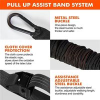 Bunnyhi YTZL001 Bande de Résistance Multifonctionnelle pour Exercices de Traction, Expander Élastique pour Muscles des Bras et de la Poitrine, Tube de Résistance pour Fitness
