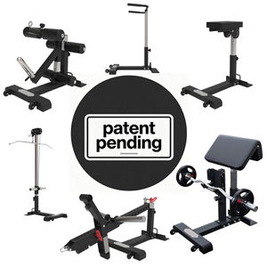 Accessoire de musculation W6050-D10A de haute qualité pour exercices de press d'épaules allongé et de soulevé latéral <span class=keywords><strong>debout</strong></span>, réglable en hauteur - Product Image 4