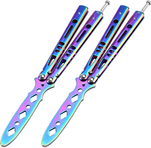 Nuovo strumento di pratica farfalla pettine per <span class=keywords><strong>CS</strong></span> <span class=keywords><strong>GO</strong></span> strumenti di formazione lama non tagliata salva coltello - Product Image 3