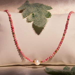 Collar Unisex de Acero Inoxidable Estilo Punk Ortodoxo con Cuentas, Perla de Agua Dulce, Ópalo Natural y Piedras Naturales para Aniversario - Product Image 2
