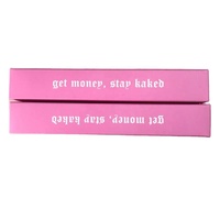 Boîtes d'emballage personnalisées pour gloss à lèvres et rouges à lèvres avec nom de marque et logo