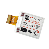 Hoogwaardig E-Ink display rood, zwart, wit, geel, 1,54 inch, bi-stabiel, E-Ink oppervlaktegemonteerde scherm module, E-paper display