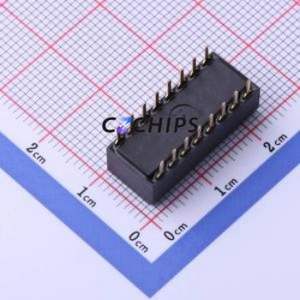 TPH108EZ DIP Switch Through hole Component (THT) Switch Piano Key Single Pole Single Throw 8 PC Pin - Product Image 2