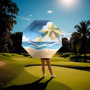 UV Protection Golf <b>Umbrella</b> Designed Golf <b>Umbrella</b> for All Weather Conditions Outdoor Use Durable - Product Image 6