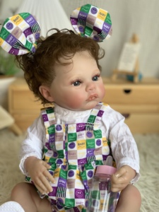 Angel Mizi 1/6 Plushie Femboy Head Action Parts Little Mermaid 23 Nenuco Russian Matryoshka Simulating Reborn Dolls - Product Image 4