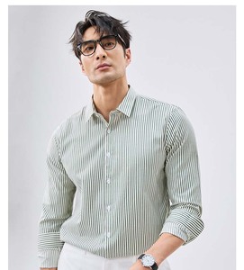 Chemise Homme Décontractée Broderie Machine Personnalisée Taille Unique Qualité Supérieure Nouveaux Produits Anti-Transpiration Vente en Gros Prix Abordable - Product Image 2