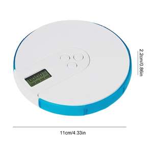 Mini distributeur de pilules électronique intelligent portable avec alarme et rappel programmé - Product Image 1