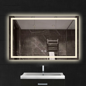 <span class=keywords><strong>Specchio</strong></span> LED Orizzontale da <span class=keywords><strong>Bagno</strong></span> Retroilluminato con Sensore Touch Dimmerabile, Montaggio a Parete per <span class=keywords><strong>Bagno</strong></span> Moderno, Hotel, Vanity - Vendita all'Ingrosso - Product Image 4