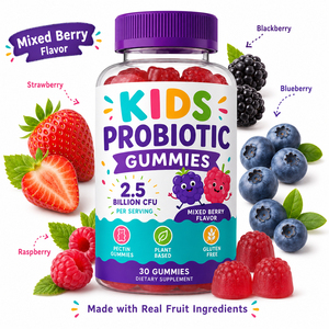 Bonbons Gommeux Multivitaminés Végétaliens pour Adultes, Marque Blanche en Gros, 2,5 Milliards de UFC, Supplément Essentiel de Minéraux, Antioxydant, Immunité - Product Image 5