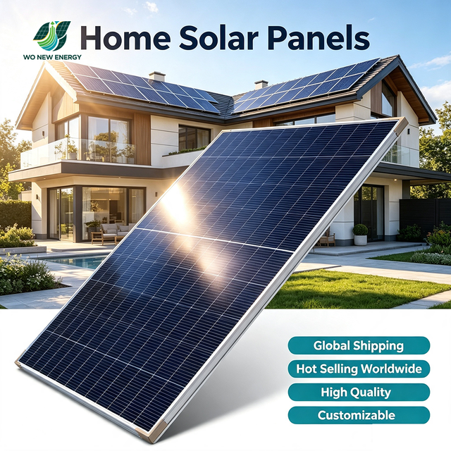 The Most Popular Countries in Europe and America  N Type Solar Panels Monocrystalline Shingled Solar Small Panel
