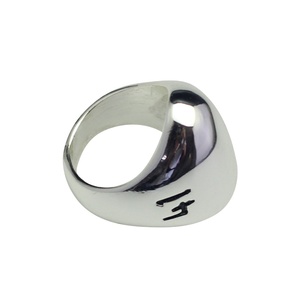 Craft Wolf Fashion Jewelry Diseño único 1314 Pebble Square Pigeon Ring venta <span class=keywords><strong>al</strong></span> <span class=keywords><strong>por</strong></span> <span class=keywords><strong>mayor</strong></span> Diseño original joyería Fábrica China - Product Image 1