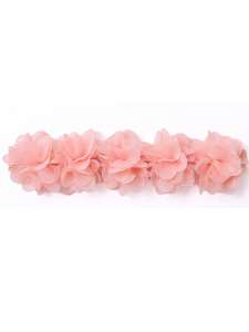 <span class=keywords><strong>Diadema</strong></span> hecha a mano DIY, tejido desgastado, racimo de <span class=keywords><strong>flores</strong></span>, elástico, barato, personalizado, blanco, tres encajes, flor de gasa, <span class=keywords><strong>diadema</strong></span> elástica - Product Image 5