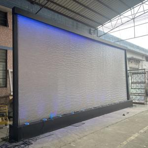 <b>Outdoor</b> Decorative Garden Led Metal Mesh <b>Net</b> Waterfall <b>Light</b> Ornamented LED Waterfall - Product Image 3