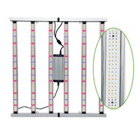 Lampu Tanam LED Spektrum Penuh Aluminium LM301H EVO Lm281B 320W-1000W Komersial untuk Pertumbuhan dan Pembungaan Tanaman Indoor