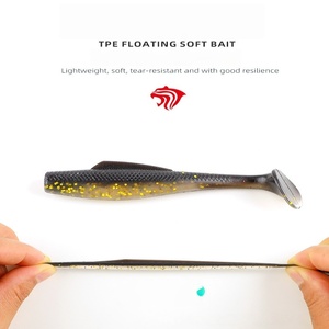 Sneda mới khéo léo Bass walleye panfish câu cá Jig đầu dưới nảy thiết kế không có môi cho cá chép weedless Ned Rig t-tail Grubs - Product Image 3
