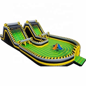 Juego inflable Dizzy Dash carrera de obstáculos ciclón Spinning carrera de obstáculos Carnival <span class=keywords><strong>Ride</strong></span> - Product Image 1