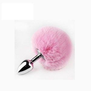 Rabbit Tail Anal <strong>Plug</strong> 4 Color Stainless Steel Fetish Bondage Sex <strong>Female</strong> Bondage Fox Tail <strong>Plugs</strong> <strong>Butt</strong> <strong>Plugs</strong> - Product Image 5