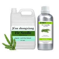 Huile Essentielle Naturelle Pure d'Aiguilles de Sapin pour Cosmétiques Rafraîchissants, Produits Capillaires et Diffuseurs d'Huiles Essentielles Aromatiques