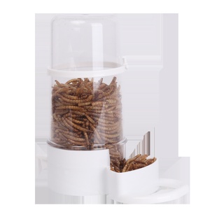 Comedero para pájaros, con diseño resistente, fácil de limpiar y sistema antipérdida; ideal para alimentar aves en jardines y - Product Image 2