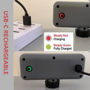 Luz LED Recargable por USB para Parrilla Big Green Egg, 9 LED, con Soporte Ajustable y Giratorio, Impermeable, para <span class=keywords><strong>Barbacoa</strong></span> al Aire Libre - Product Image 4