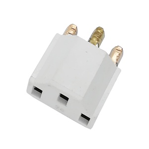 Prise de modèle YCP en fer à 3 broches pour cuiseur à riz, pièces de prise de voiture électrique, pièces d'alimentation TV, auto-mise à la terre, sans fil - Product Image 1
