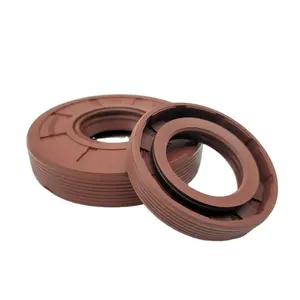 Fluorine rubber skeleton oil seal large perfluororubber TC high temperature resistant FB milling Qing imported size